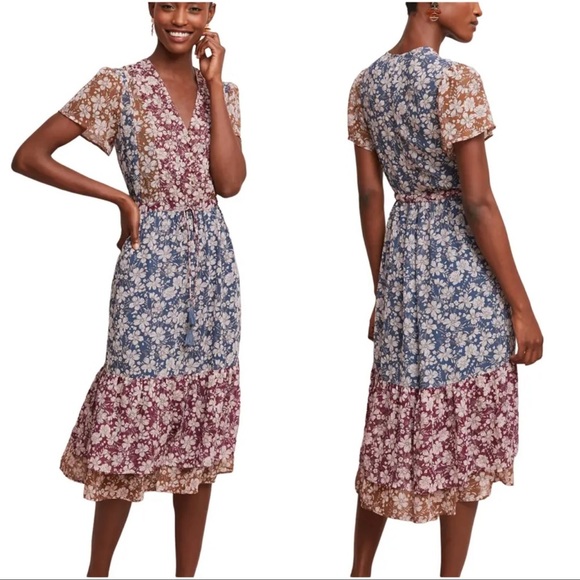 One September Anthropologie Desert Floral Dress - Picture 3 of 10